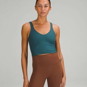 Lululemon Athletica Teal Align Ribbed Tank Top